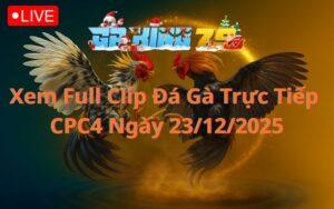 Xem Full Clip Đá Gà Trực Tiếp CPC4 Ngày 23/12/2025